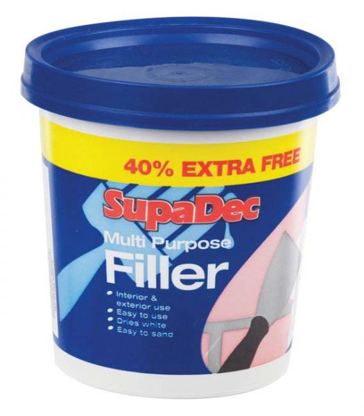 SupaDec Multi Purpose Ready Mixed Filler 600g SupaDec Multi Purpose Ready Mixed Filler 600g
